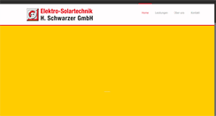 Desktop Screenshot of elektroschwarzer.de