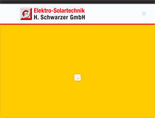 Tablet Screenshot of elektroschwarzer.de